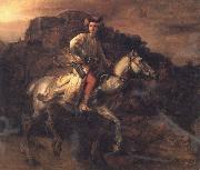 REMBRANDT Harmenszoon van Rijn, The Polish Rider